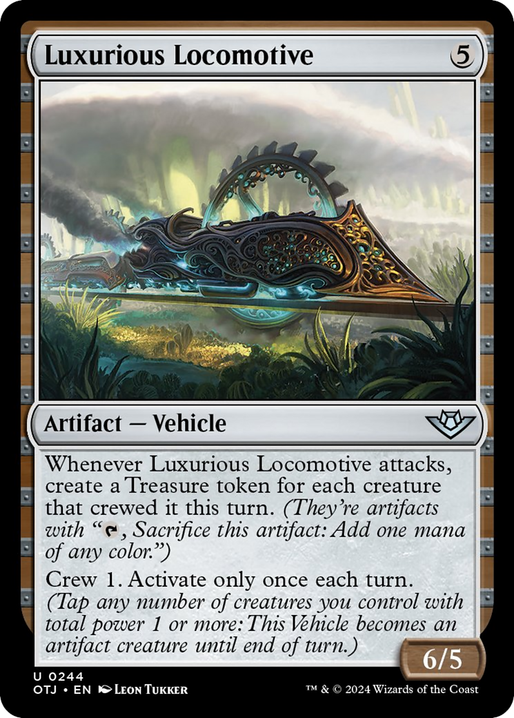 Luxurious Locomotive [Outlaws of Thunder Junction] | Boutique FDB TCG