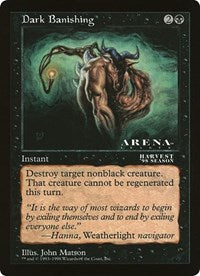 Dark Banishing (Oversized) [Oversize Cards] | Boutique FDB TCG