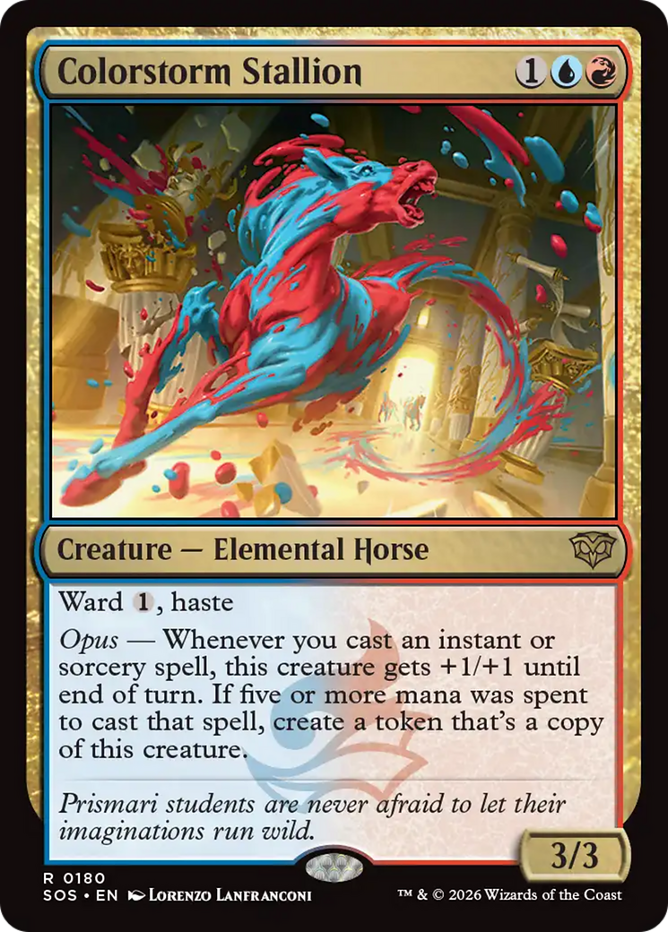 Colorstorm Stallion [Secrets of Strixhaven] | Boutique FDB TCG