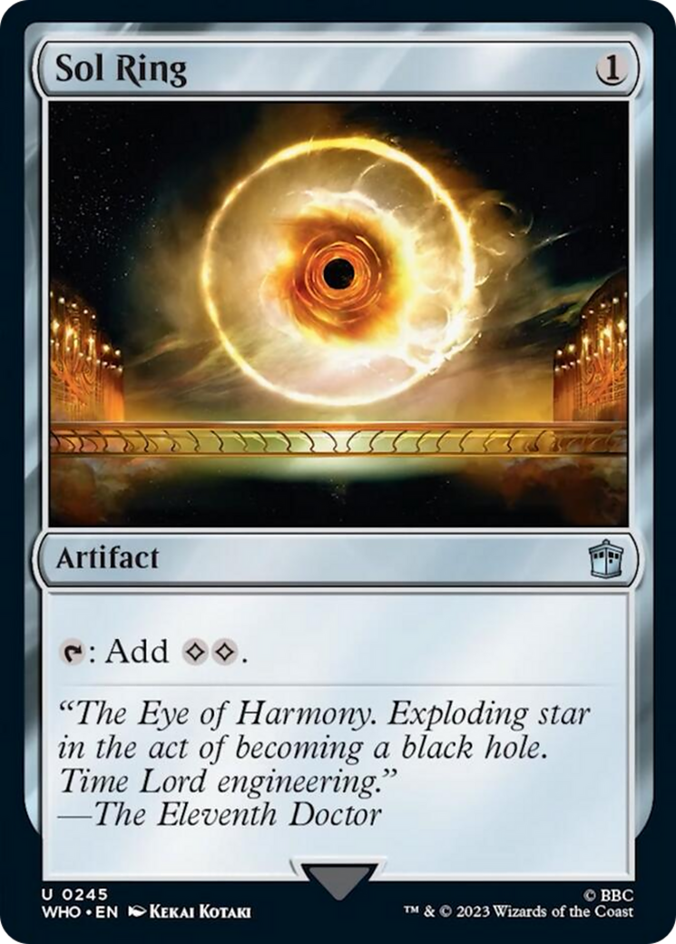 Sol Ring [Doctor Who] | Boutique FDB TCG