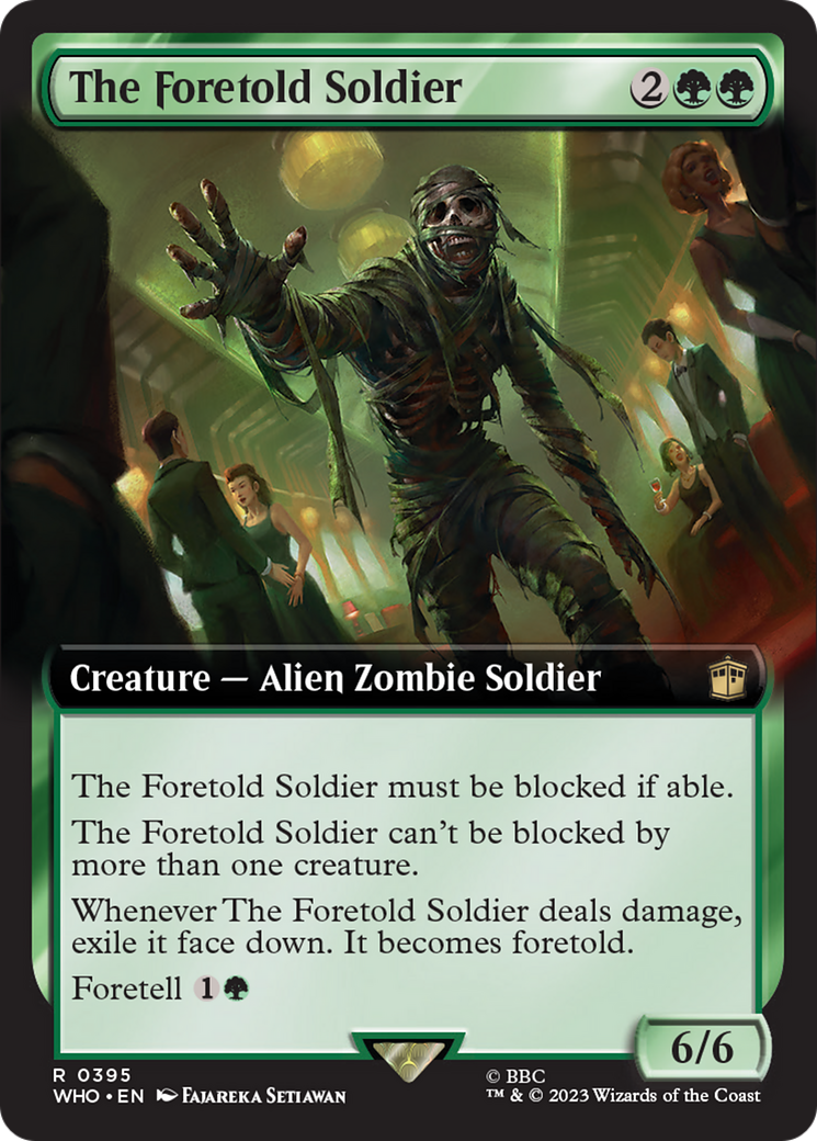 The Foretold Soldier (Extended Art) [Doctor Who] | Boutique FDB TCG