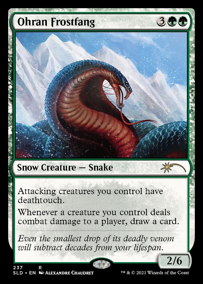 Ohran Frostfang [Secret Lair Drop Series] | Boutique FDB TCG
