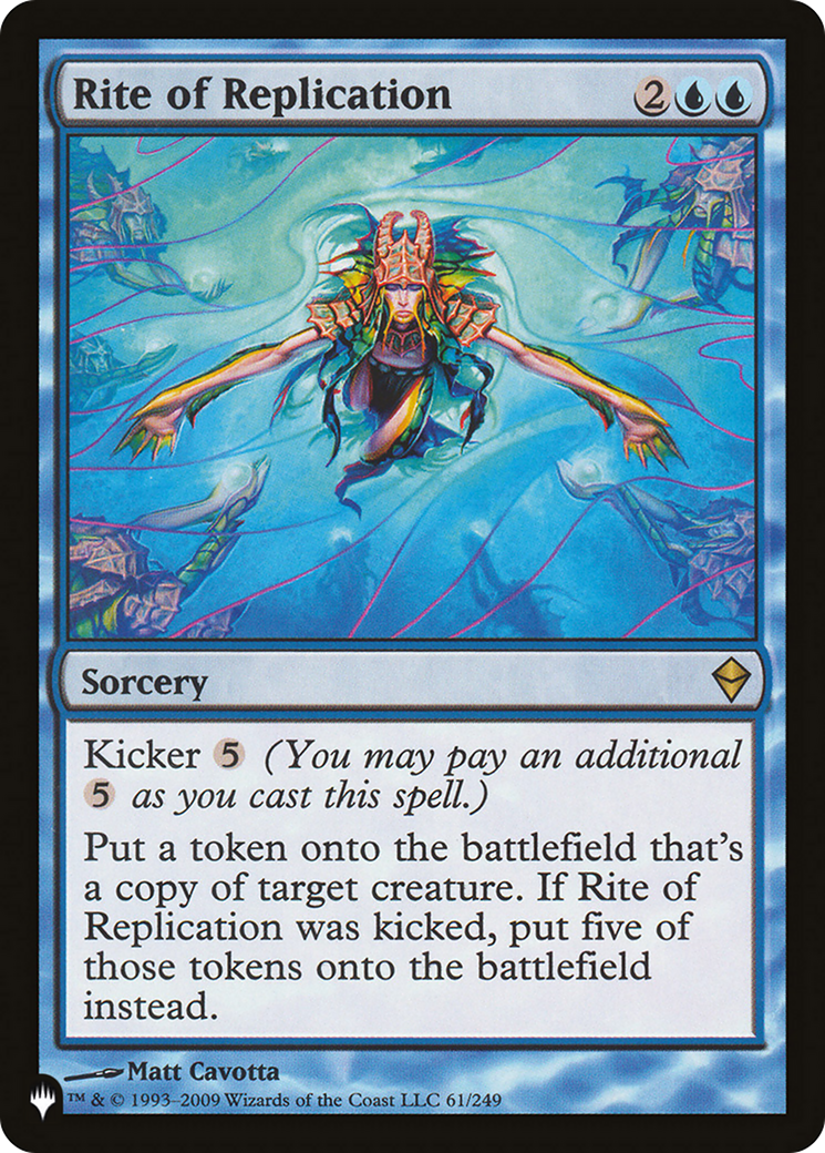 Rite of Replication [The List] | Boutique FDB TCG