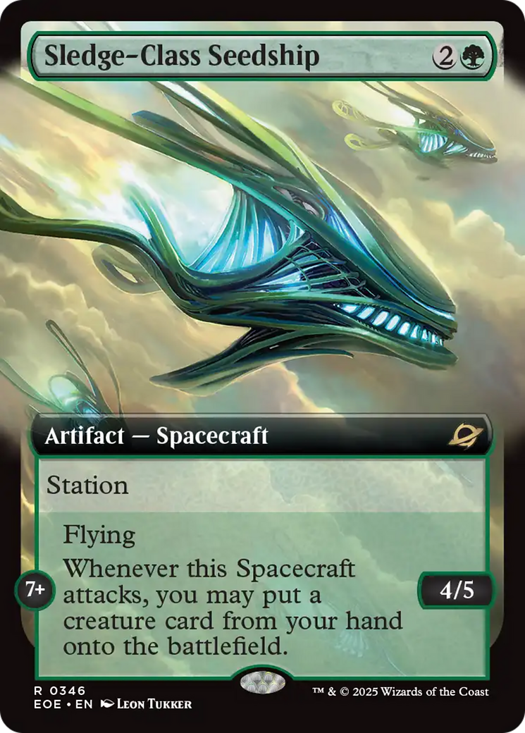 Sledge-Class Seedship (Extended Art) [Edge of Eternities] | Boutique FDB TCG