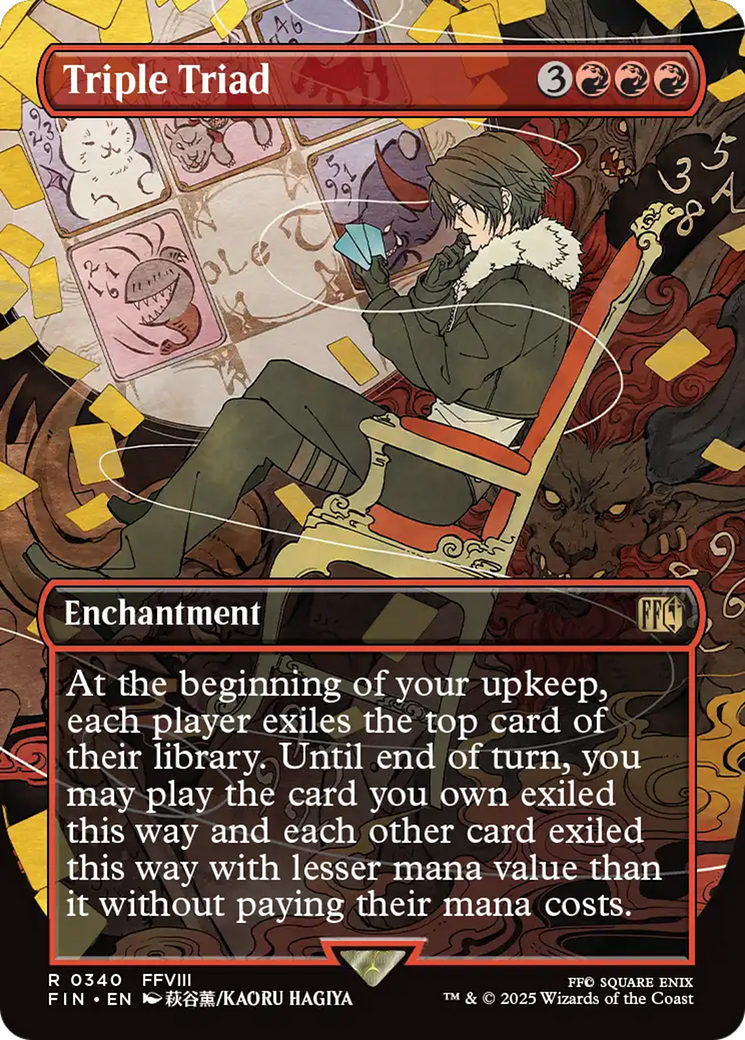 Triple Triad (Borderless) [FINAL FANTASY] | Boutique FDB TCG