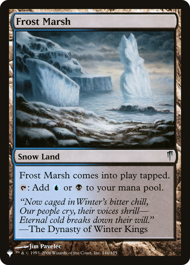 Frost Marsh [The List Reprints] | Boutique FDB TCG