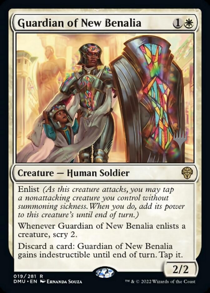 Guardian of New Benalia (Promo Pack) [Dominaria United Promos] | Boutique FDB TCG