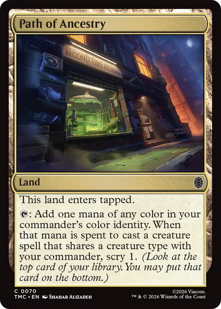 Path of Ancestry [Teenage Mutant Ninja Turtles Commander] | Boutique FDB TCG