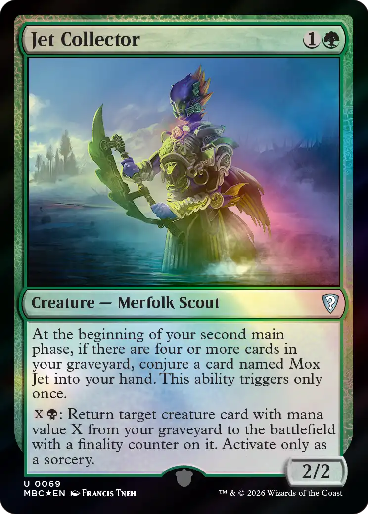 Jet Collector [Mystery Booster: Commander Edition] | Boutique FDB TCG