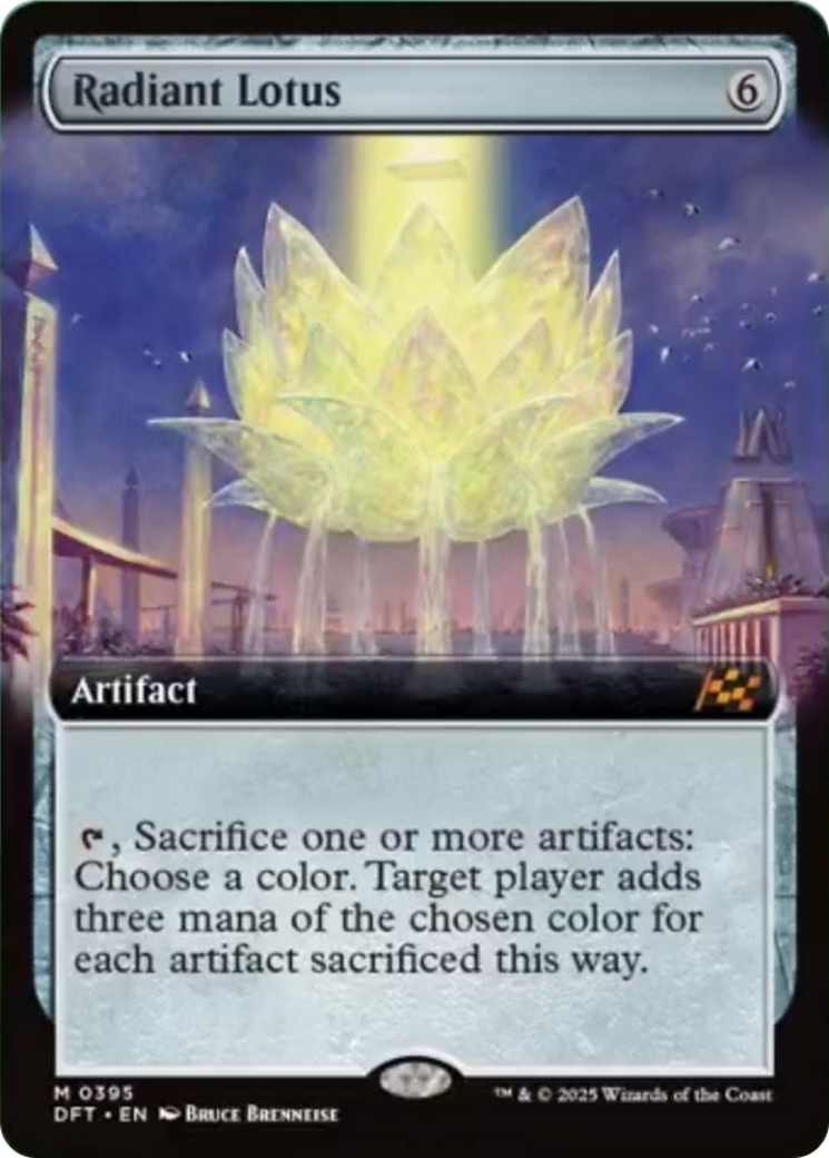 Radiant Lotus (Extended Art) [Aetherdrift] | Boutique FDB TCG