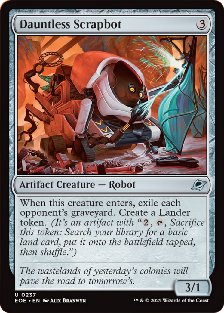 Dauntless Scrapbot [Edge of Eternities] | Boutique FDB TCG
