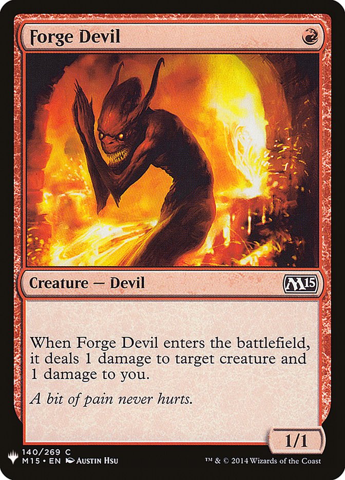 Forge Devil [Mystery Booster] | Boutique FDB TCG