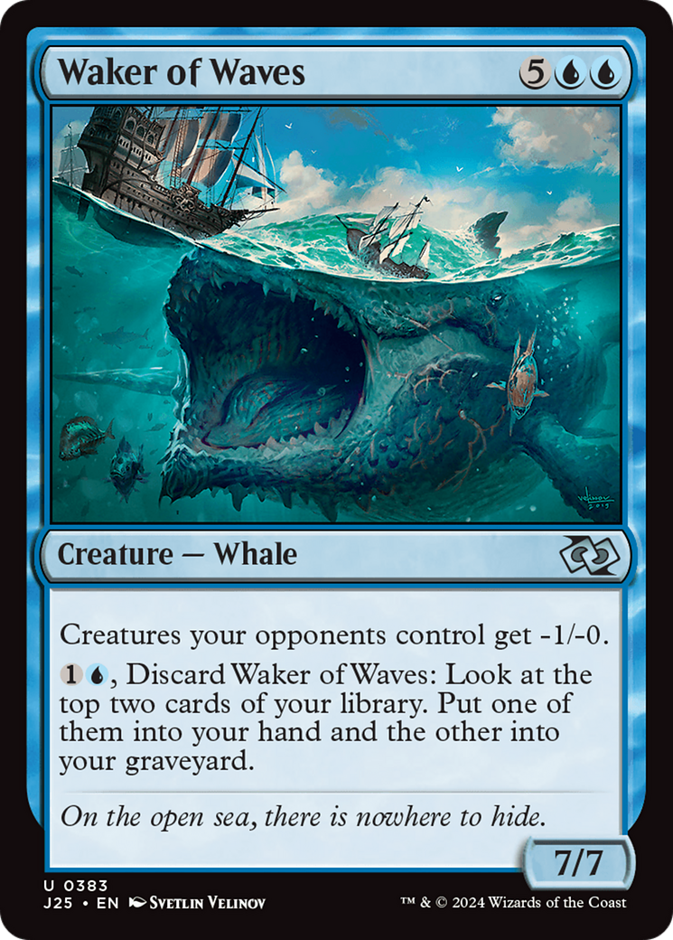 Waker of Waves [Foundations Jumpstart] | Boutique FDB TCG