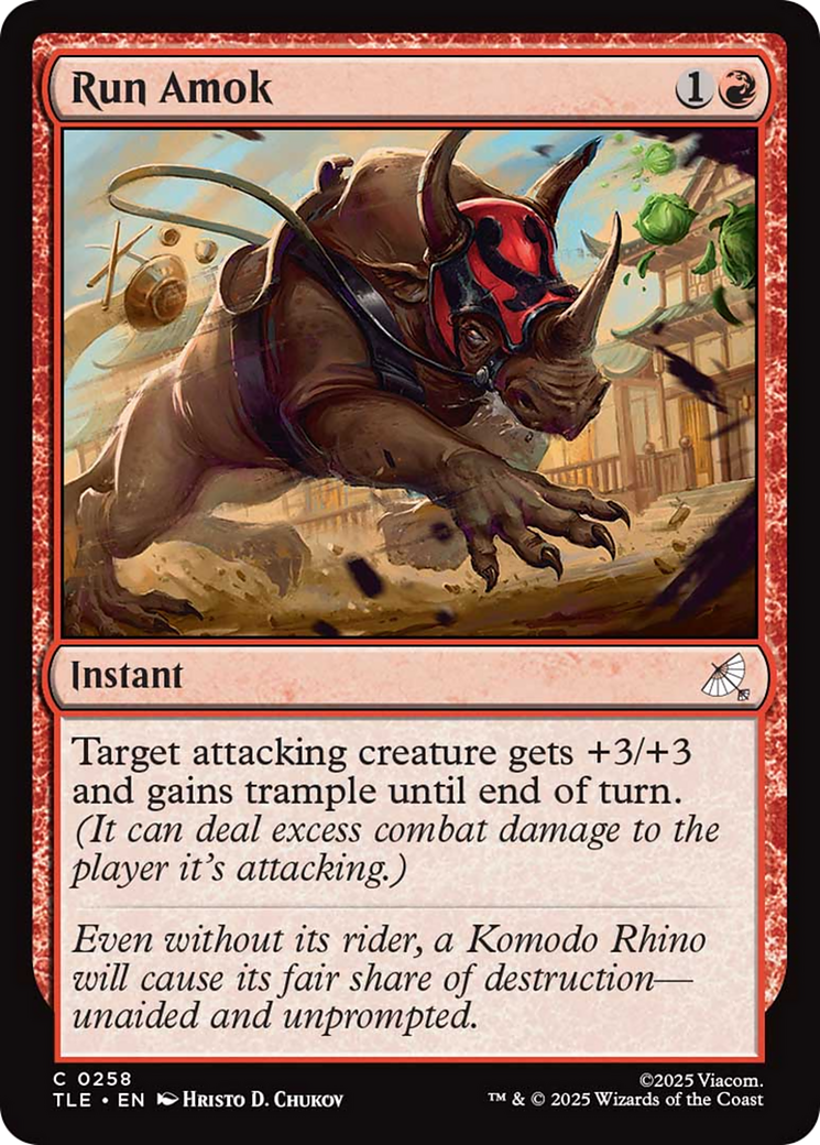 Run Amok [Avatar: The Last Airbender: Eternal-Legal] | Boutique FDB TCG