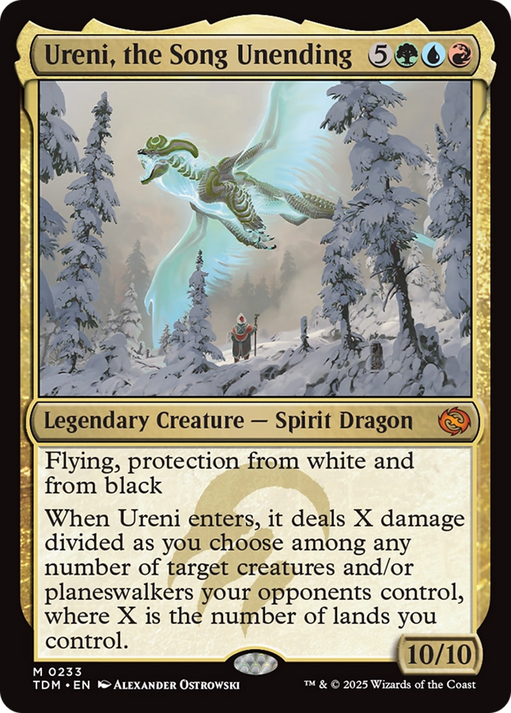 Ureni, the Song Unending [Tarkir: Dragonstorm] | Boutique FDB TCG
