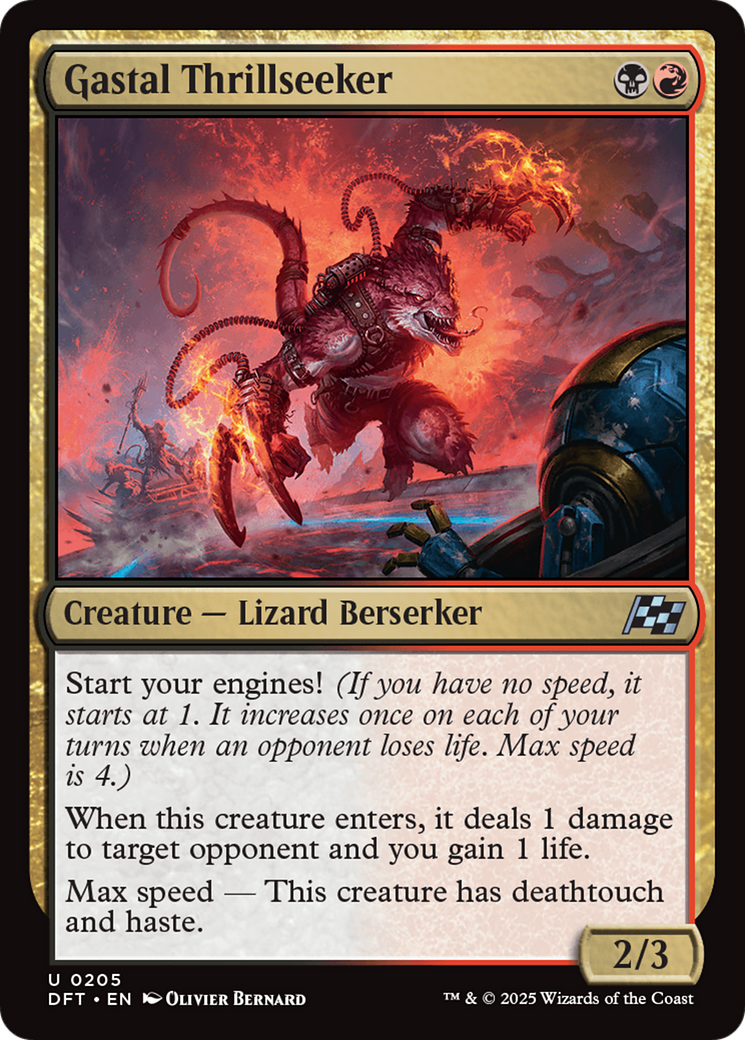 Gastal Thrillseeker [Aetherdrift] | Boutique FDB TCG