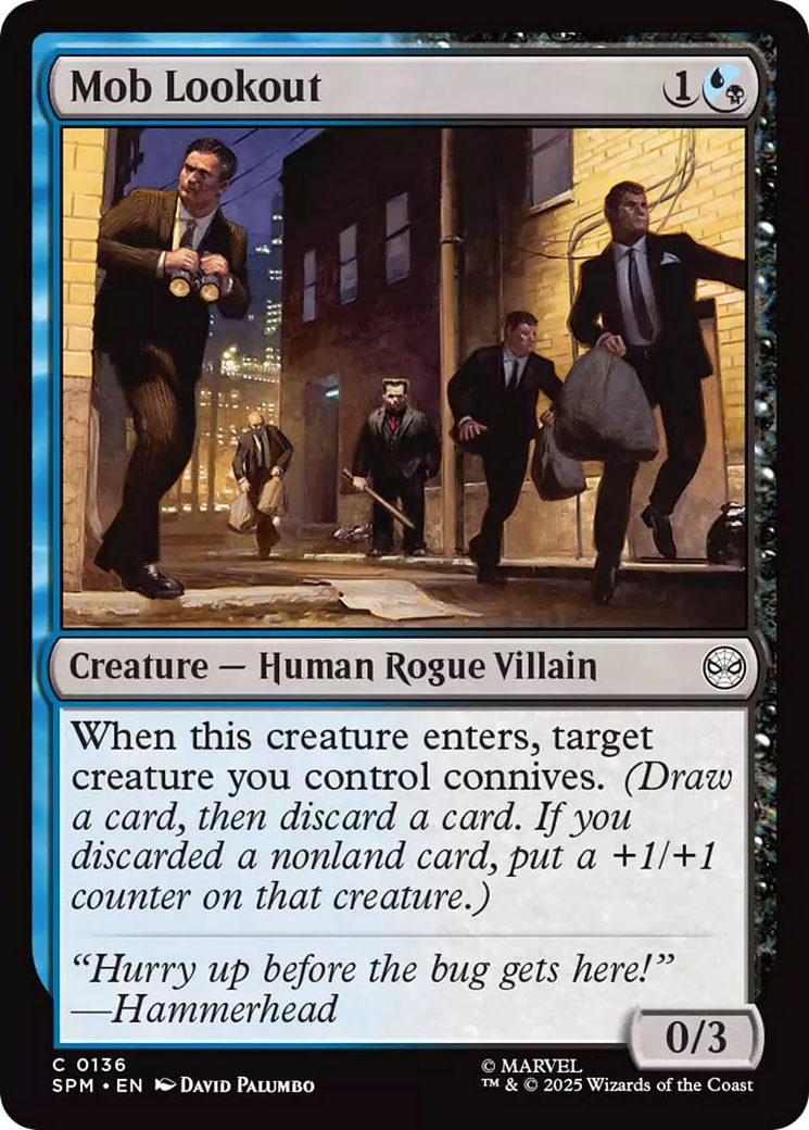 Mob Lookout [Marvel's Spider-Man] | Boutique FDB TCG