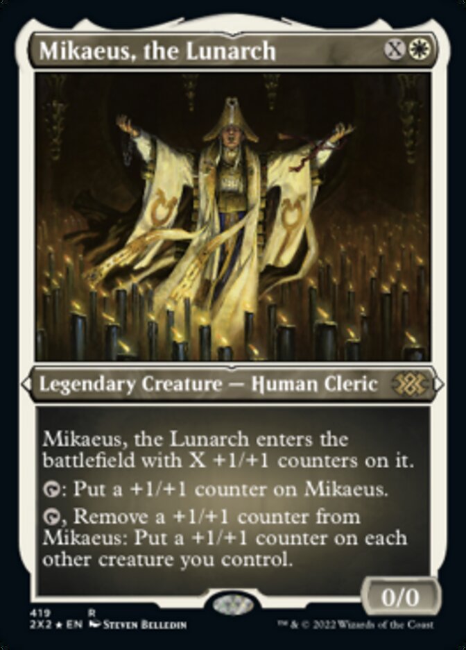 Mikaeus, the Lunarch (Foil Etched) [Double Masters 2022] | Boutique FDB TCG