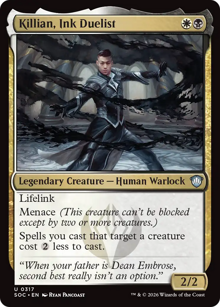 Killian, Ink Duelist [Secrets of Strixhaven Commander] | Boutique FDB TCG
