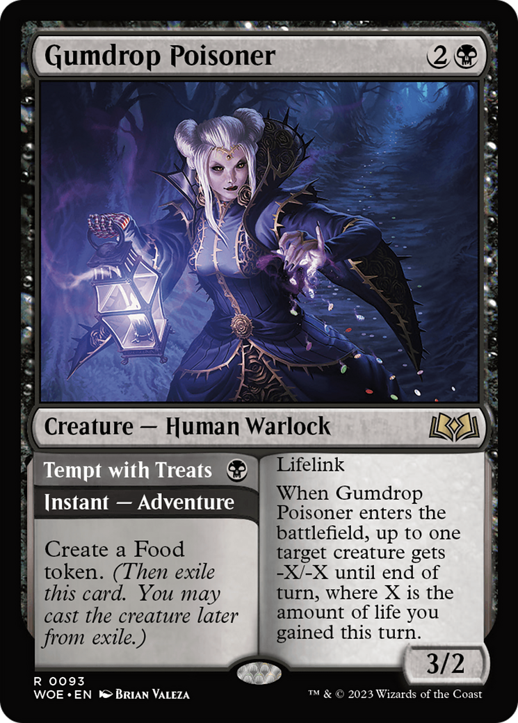 Gumdrop Poisoner // Tempt with Treats [Wilds of Eldraine] | Boutique FDB TCG