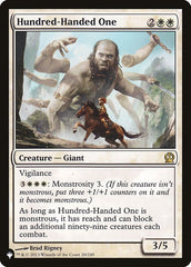 Hundred-Handed One [The List] | Boutique FDB TCG