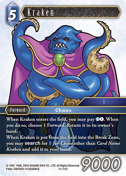 Kraken [Opus XI] | Boutique FDB TCG