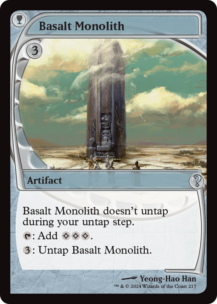 Basalt Monolith (Future Sight) [Mystery Booster 2] | Boutique FDB TCG