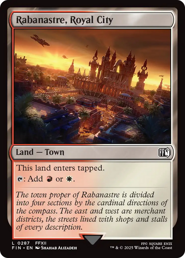 Rabanastre, Royal City [FINAL FANTASY] | Boutique FDB TCG