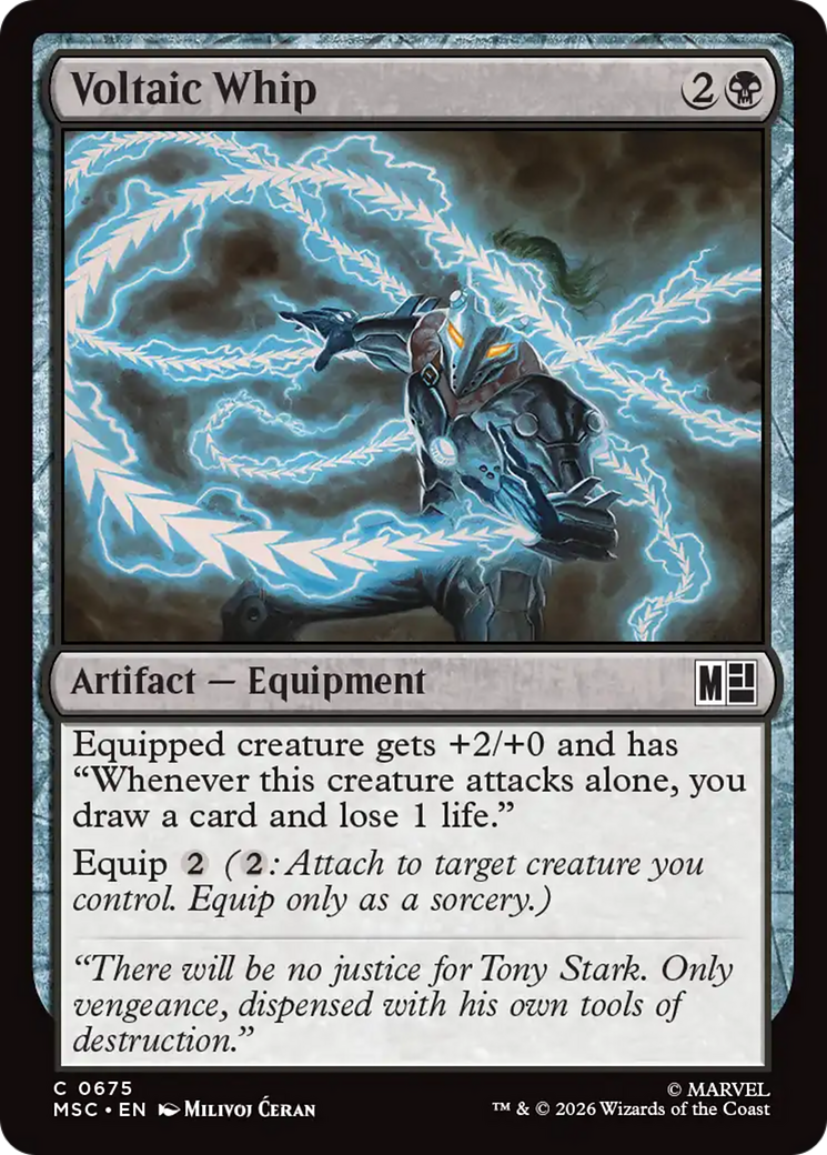 Voltaic Whip [Marvel Super Heroes Commander] | Boutique FDB TCG
