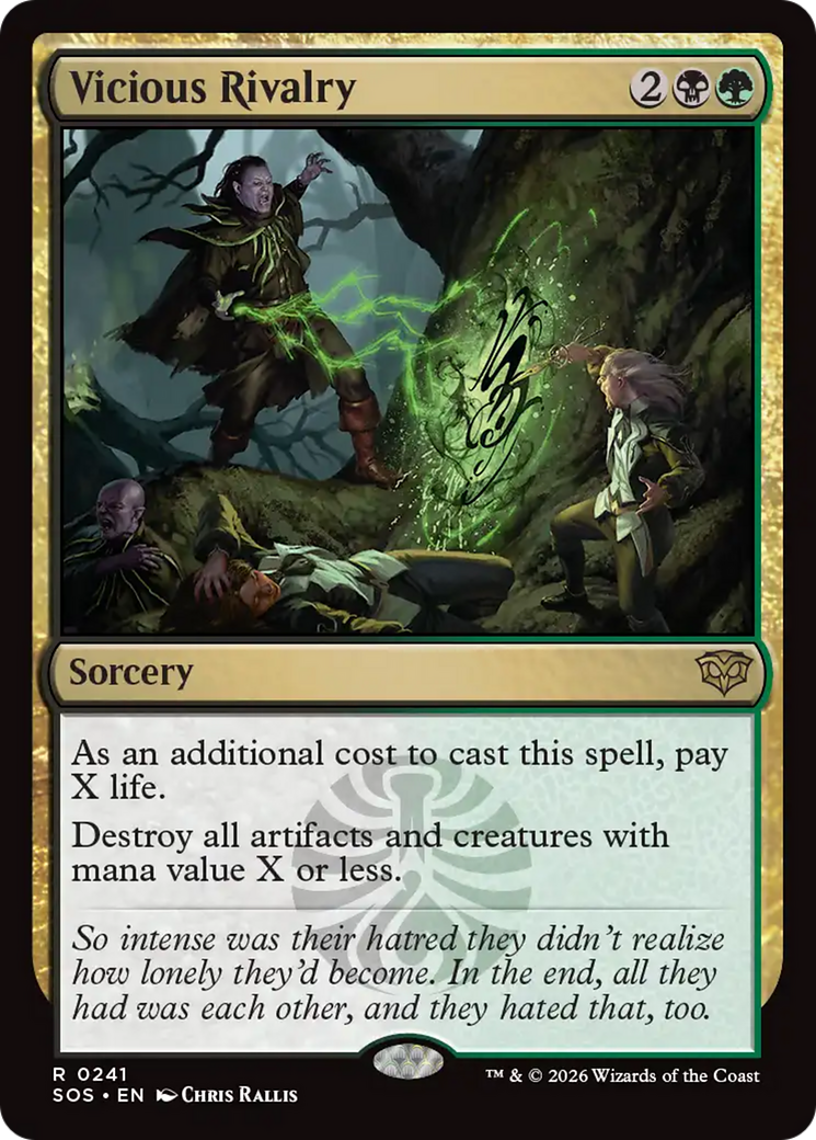 Vicious Rivalry [Secrets of Strixhaven] | Boutique FDB TCG