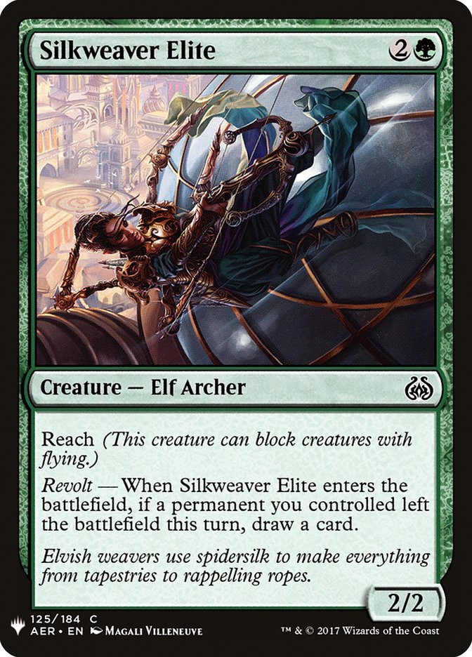 Silkweaver Elite [Mystery Booster] | Boutique FDB TCG