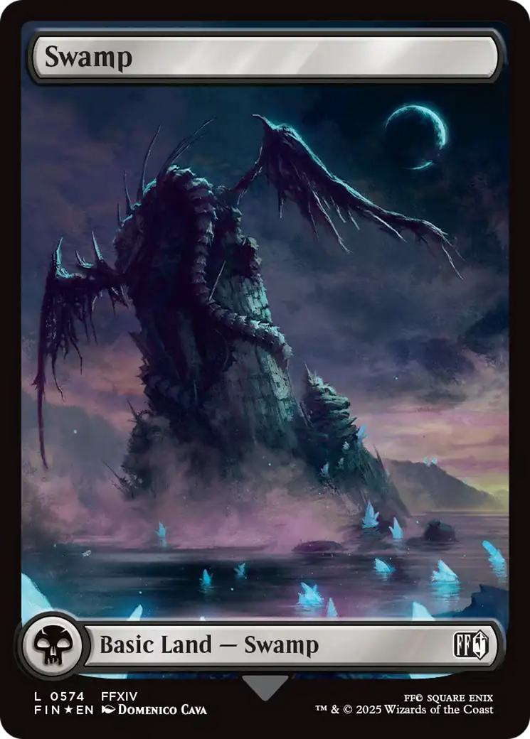 Swamp (0574) (Surge Foil) [FINAL FANTASY] | Boutique FDB TCG