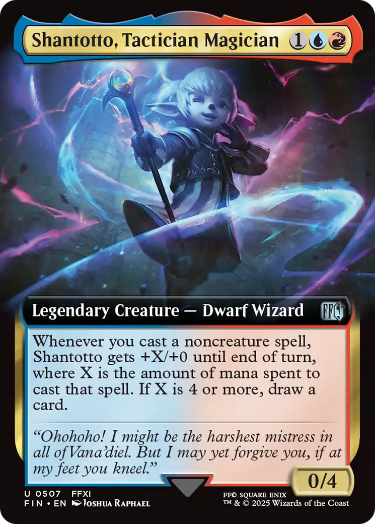 Shantotto, Tactician Magician (Extended Art) [FINAL FANTASY] | Boutique FDB TCG