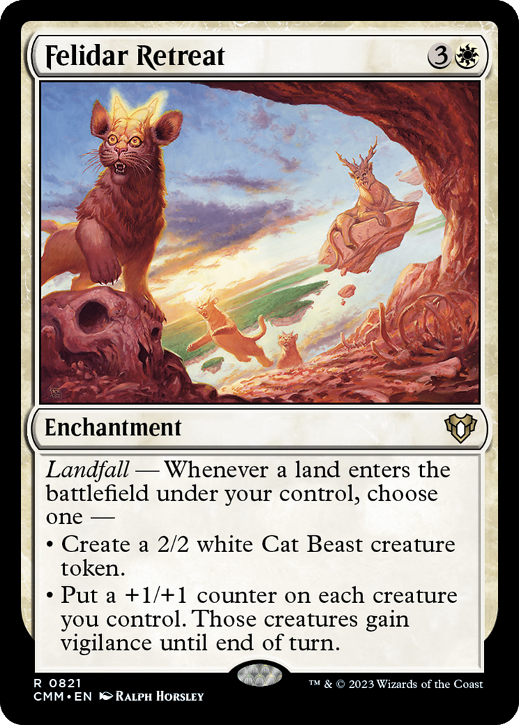 Felidar Retreat [Commander Masters] | Boutique FDB TCG