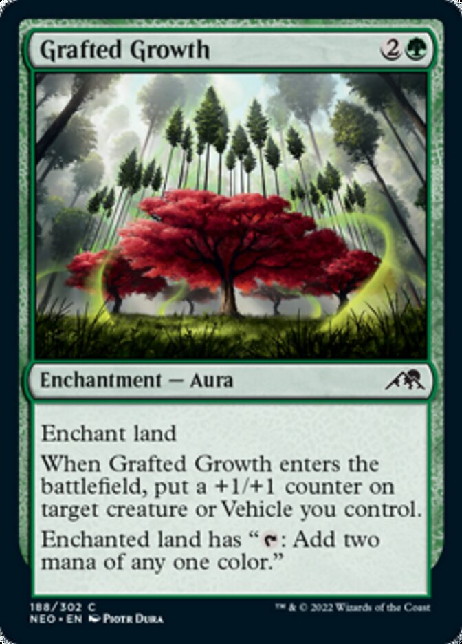 Grafted Growth [Kamigawa: Neon Dynasty] | Boutique FDB TCG