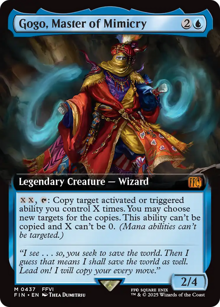 Gogo, Master of Mimicry (Extended Art) [FINAL FANTASY] | Boutique FDB TCG