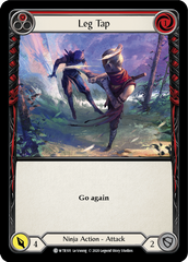 Leg Tap (Red) [U-WTR101] (Welcome to Rathe Unlimited)  Unlimited Normal | Boutique FDB TCG