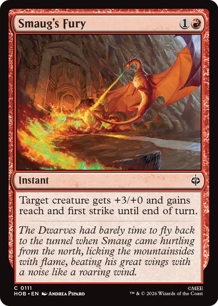 Smaug's Fury [The Hobbit] | Boutique FDB TCG
