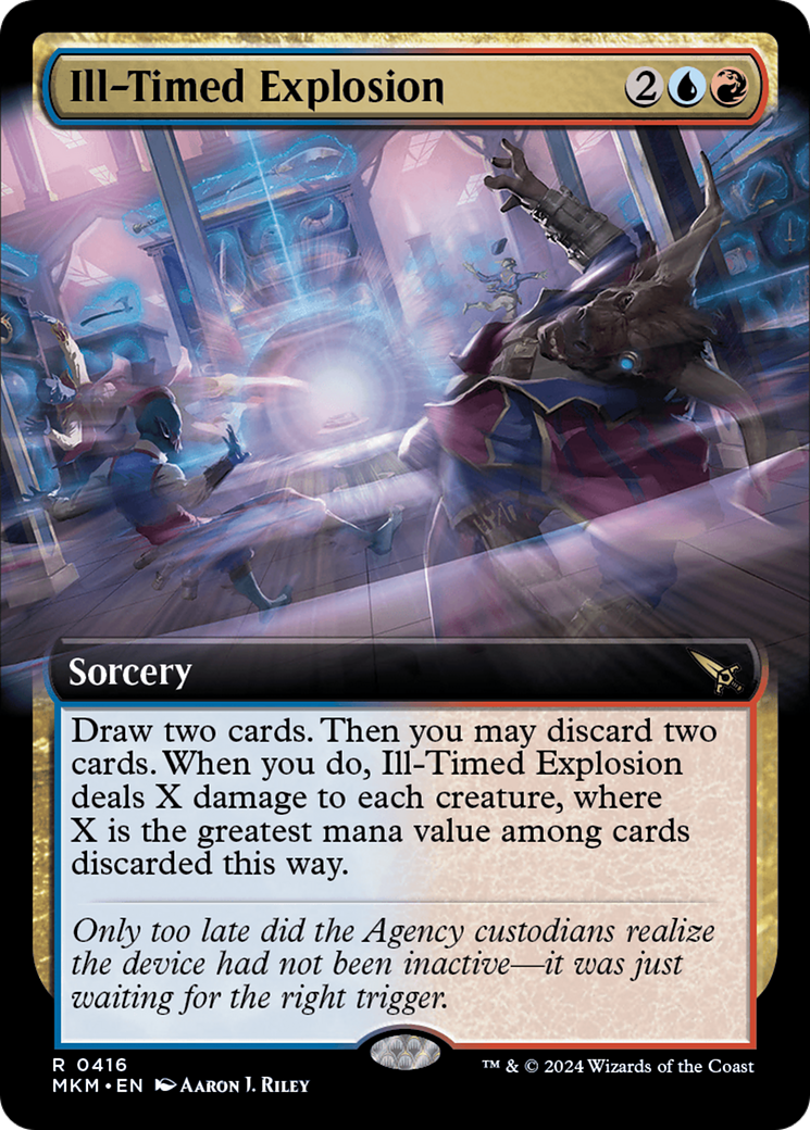 Ill-Timed Explosion (Extended Art) [Murders at Karlov Manor] | Boutique FDB TCG