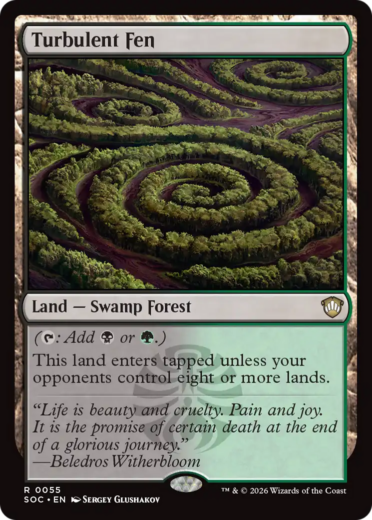 Turbulent Fen [Secrets of Strixhaven Commander] | Boutique FDB TCG