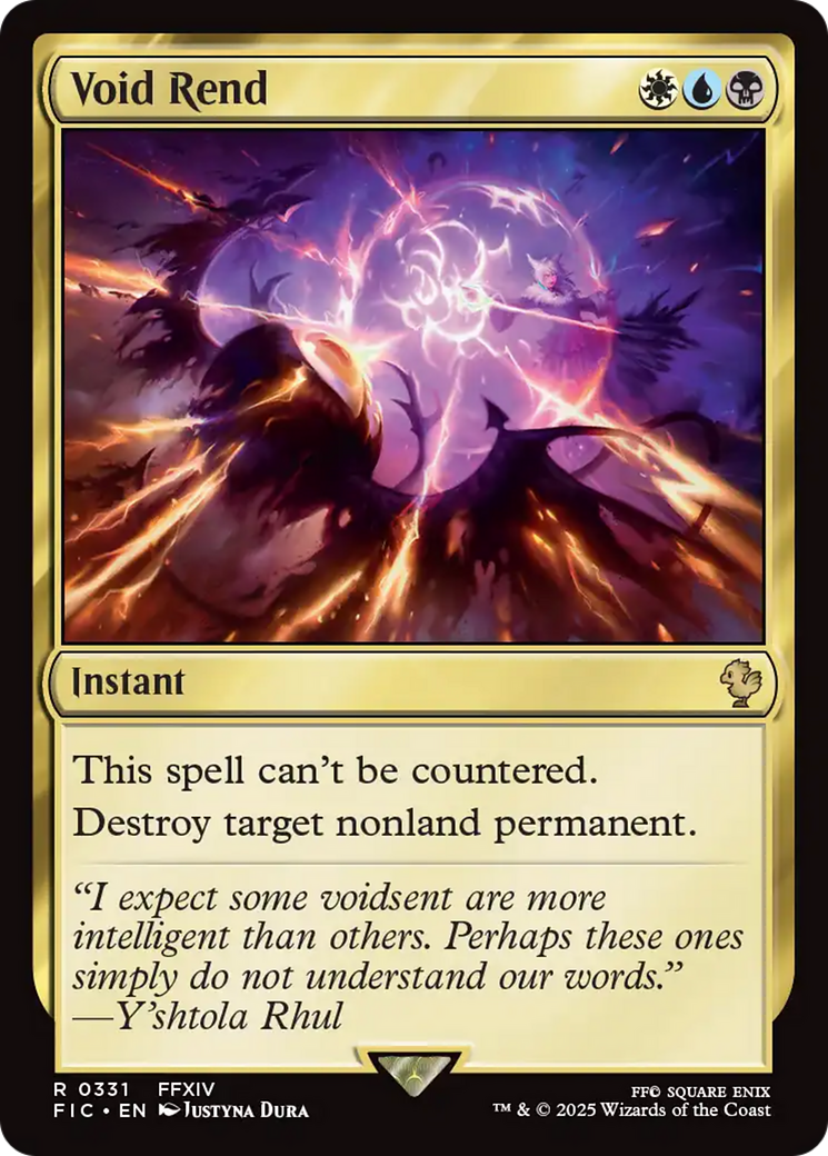 Void Rend [FINAL FANTASY Commander] | Boutique FDB TCG