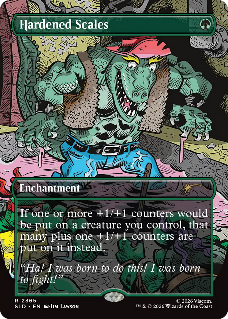 Hardened Scales [Secret Lair Drop Series] | Boutique FDB TCG