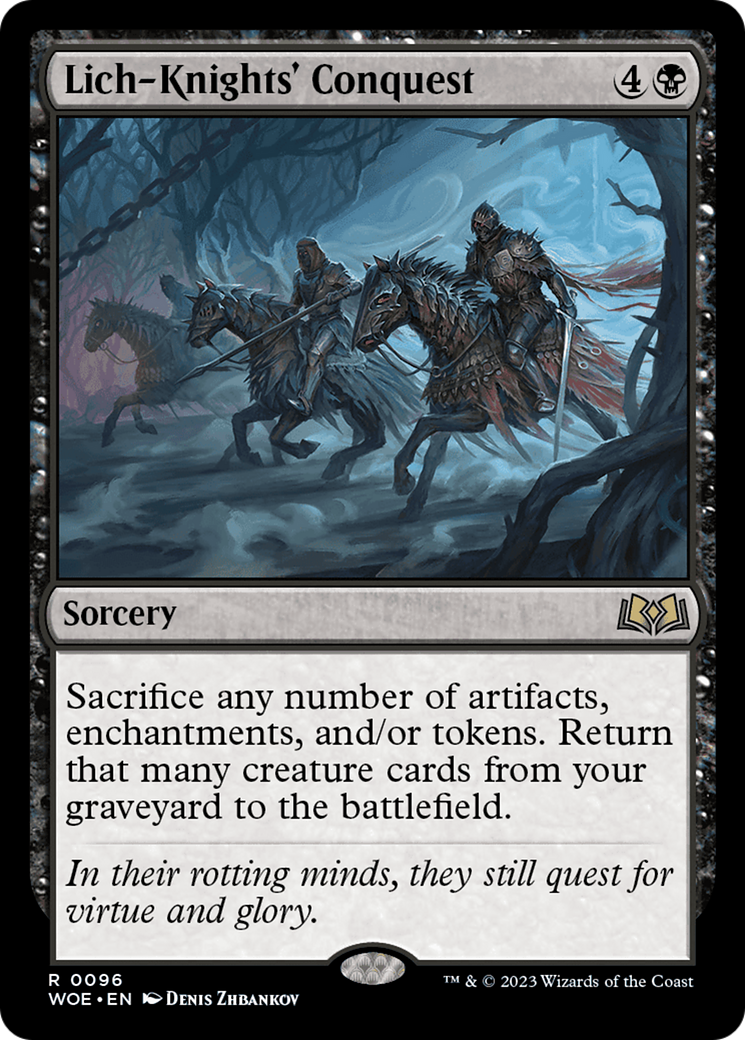 Lich-Knights' Conquest [Wilds of Eldraine] | Boutique FDB TCG
