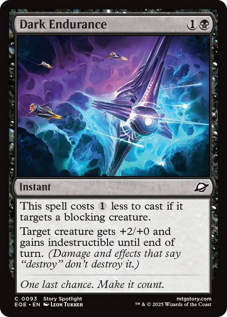 Dark Endurance [Edge of Eternities] | Boutique FDB TCG