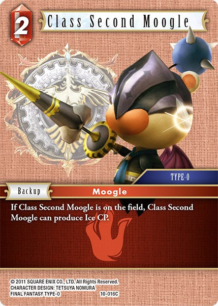 Class Second Moogle [Opus X] | Boutique FDB TCG