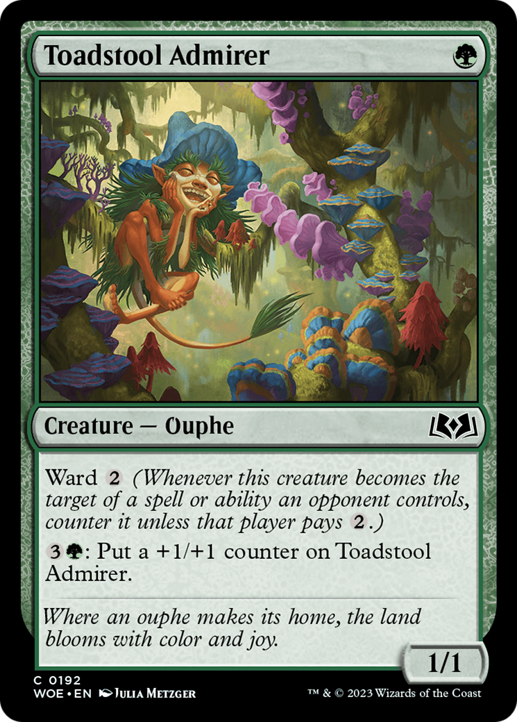 Toadstool Admirer [Wilds of Eldraine] | Boutique FDB TCG