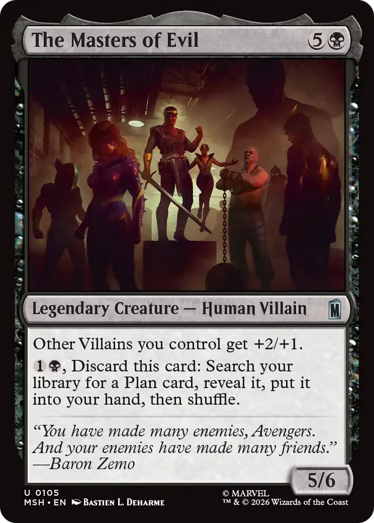 The Masters of Evil [Marvel Super Heroes] | Boutique FDB TCG