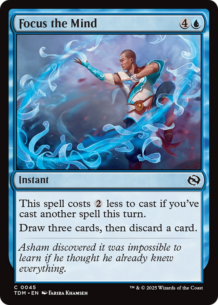Focus the Mind [Tarkir: Dragonstorm] | Boutique FDB TCG