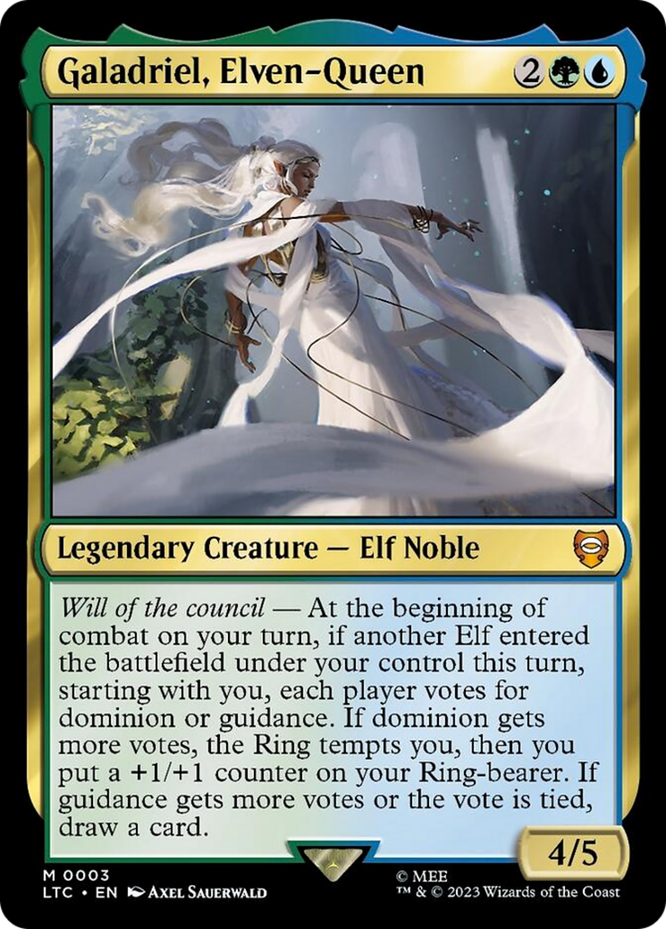 Galadriel, Elven-Queen [The Lord of the Rings: Tales of Middle-Earth Commander] | Boutique FDB TCG