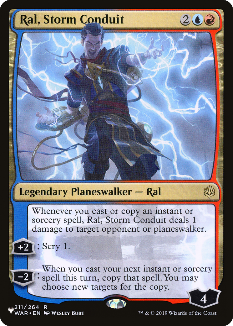 Ral, Storm Conduit [The List Reprints] | Boutique FDB TCG